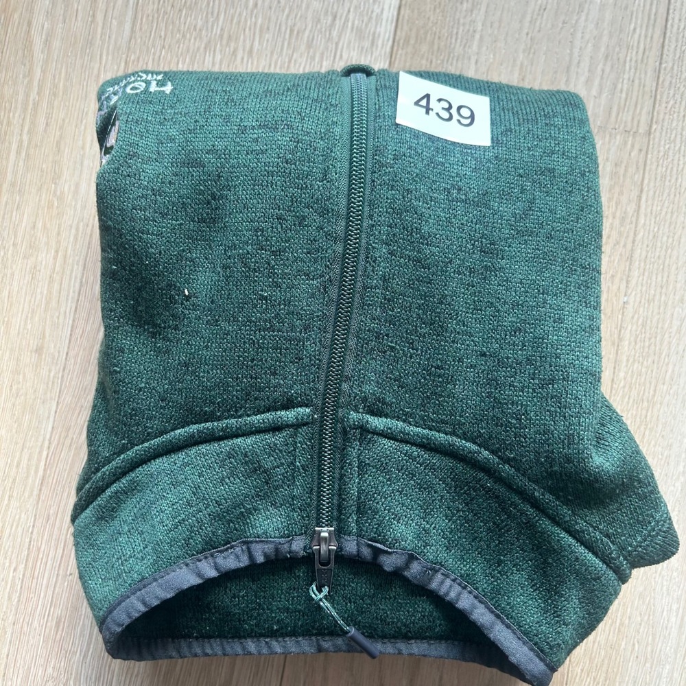 Champion Sacramento State Hornets Quarter Zip Fleece Jacket Pullover Sz M Green - Picture 9 of 9